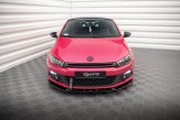 Maxton Design spoiler predného nárazníka VW Scirocco 3 Ver.3 - čierny lesklý