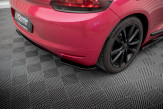 Maxton Design bočné spoilery zadného nárazníka VW Scirocco 3 - carbon look