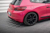 Maxton Design bočné spoilery zadného nárazníka VW Scirocco 3 - carbon look