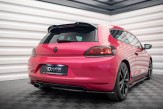 Maxton Design predĺženie strešného spoilera VW Scirocco 3 Ver.2 - čierny lesklý