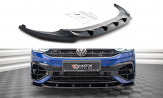 Maxton Design spoiler predného nárazníka VW Tiguan MQB R / R-Line po FL Ver.3 - carbon look