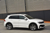 Maxton Design bočné prahové lišty VW Tiguan MQB R-Line pred FL - čierny lesklý