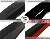 Maxton Design predĺženie strešného spoilera VW Tiguan MQB R-Line pred FL - carbon look