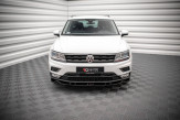 Maxton Design spoiler predného nárazníka VW Tiguan MQB pred FL - carbon look