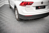 Maxton Design bočné spoilery zadného nárazníka VW Tiguan MQB pred FL - čierny lesklý