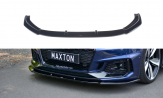 Maxton Design spoiler predného nárazníka AUDI RS4 B9 Avant Ver.1 - carbon look