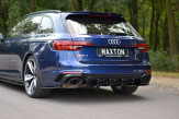 Maxton Design spoiler zadného nárazníka AUDI RS4 B9 Avant - bez povrchovej úpravy