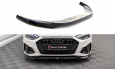 Maxton Design spoiler predného nárazníka AUDI A4 S-Line / S4 B9 po FL Ver.2 - carbon look