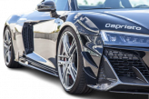 Capristo karbónové krídelka (canards) predného nárazníka Audi R8 V10 4S Facelift 2019+ - lesklé