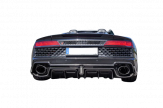 Capristo karbónový difúzor zadného nárazníka Audi R8 V10 4S Facelift 2019+ - lesklý