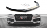 Maxton Design spoiler predného nárazníka AUDI A4 S-Line / S4 B9 pred FL Ver.4 - carbon look