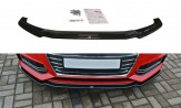 Maxton Design spoiler predného nárazníka AUDI A4 S-Line / S4 B9 pred FL Ver.1 - carbon look