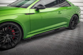 Maxton Design bočné prahové lišty AUDI RS5 B9 Coupe po FL - carbon look