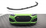 Maxton Design spoiler predného nárazníka Street Pro AUDI RS5 B9 po FL - čierny 