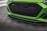 Maxton Design spoiler predného nárazníka Street Pro AUDI RS5 B9 po FL - čierny 