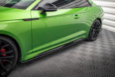 Maxton Design bočné prahové lišty Street Pro AUDI RS5 B9 Coupe po FL - čierny 