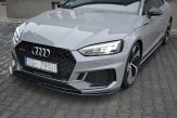 Maxton Design spoiler predného nárazníka AUDI RS5 B9 pred FL Ver.1 - carbon look