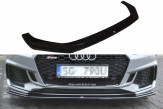 Maxton Design spoiler predného nárazníka AUDI RS5 B9 pred FL Ver.2 - carbon look