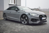 Maxton Design bočné prahové lišty AUDI RS5 B9 Coupe pred FL - čierny lesklý