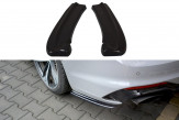 Maxton Design bočné spoilery zadného nárazníka AUDI RS5 B9 Coupe pred FL - carbon look