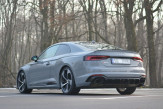 Maxton Design spoiler zadného nárazníka AUDI RS5 B9 pred FL - čierny lesklý