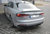 Maxton Design difúzor zadného nárazníka AUDI RS5 B9 pred FL Ver.1 - čierny lesklý