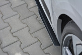 Maxton Design Racing bočné prahové lišty AUDI RS5 B9 Coupe pred FL - čierny lesklý