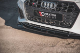 Maxton Design spoiler predného nárazníka AUDI A5 S-Line / S5 B9 po FL Ver.1 - carbon look