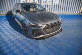 Maxton Design spoiler predného nárazníka AUDI RS6 / RS7 C8 Ver.1 - čierny lesklý