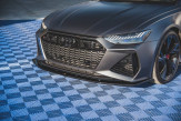 Maxton Design spoiler predného nárazníka AUDI RS6 / RS7 C8 Ver.2 - čierny lesklý