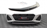 Maxton Design spoiler predného nárazníka AUDI RS6 / RS7 C8 Ver.3 - carbon look