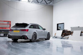 Maxton Design bočné prahové lišty AUDI RS6 / RS7 C8 Ver.1 - čierny lesklý