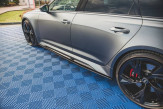 Maxton Design bočné prahové lišty AUDI RS6 / RS7 C8 Ver.2 - carbon look