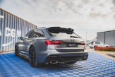 Maxton Design predĺženie strešného spoilera AUDI RS6 C8 Ver.2 - čierny lesklý