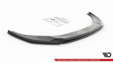 Maxton Design spoiler predného nárazníka AUDI A6 S-Line / S6 C8 Ver.3 - čierny lesklý