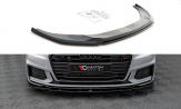 Maxton Design spoiler predného nárazníka AUDI A6 S-Line / S6 C8 Ver.3 - carbon look