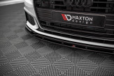 Maxton Design spoiler predného nárazníka AUDI A6 S-Line / S6 C8 Ver.3 - carbon look