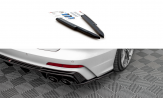 Maxton Design bočné spoilery zadného nárazníka AUDI A6 S-Line / S6 C8 - carbon look