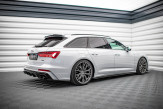 Maxton Design bočné spoilery zadného nárazníka AUDI A6 S-Line / S6 C8 - carbon look