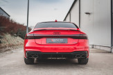 Maxton Design spoiler zadného nárazníka AUDI A7 S-Line / S7 C8 - čierny lesklý