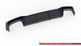 Maxton Design spoiler zadného nárazníka AUDI A7 S-Line / S7 C8 - čierny lesklý