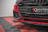 Maxton Design spoiler predného nárazníka AUDI A7 S-Line / S7 C8 Ver.1 - carbon look