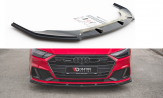 Maxton Design spoiler predného nárazníka AUDI A7 S-Line / S7 C8 Ver.2 - carbon look