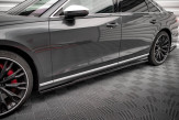 Maxton Design bočné prahové lišty AUDI S8 D5 - carbon look