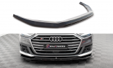 Maxton Design spoiler predného nárazníka AUDI S8 D5 pred FL Ver.1 - čierny lesklý