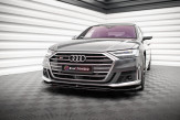 Maxton Design spoiler predného nárazníka AUDI S8 D5 pred FL Ver.1 - carbon look