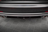 Maxton Design stredový spoiler zadného nárazníka AUDI S8 D5 pred FL - čierny lesklý