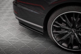 Maxton Design bočné spoilery zadného nárazníka AUDI S8 D5 pred FL - carbon look