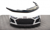 Maxton Design spoiler predného nárazníka Audi R8 V10 po FL (2018-) Ver.2 - čierny lesklý