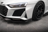 Maxton Design spoiler predného nárazníka Audi R8 V10 po FL (2018-) Ver.3 - čierny lesklý + krídielka